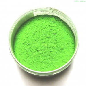 Пигмент зеленый флуоресцентный DZ-18 кг